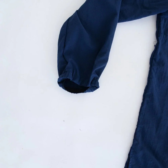 Trend Basics Navy Red Half Zip Pullover Nylon Jacket Medium Windbreaker Jacket M - Picture 9 of 11